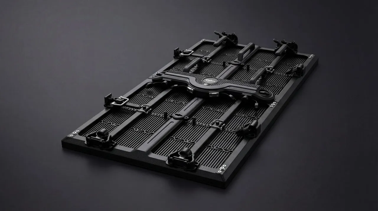 6.5 kg carbon-fiber cabinet