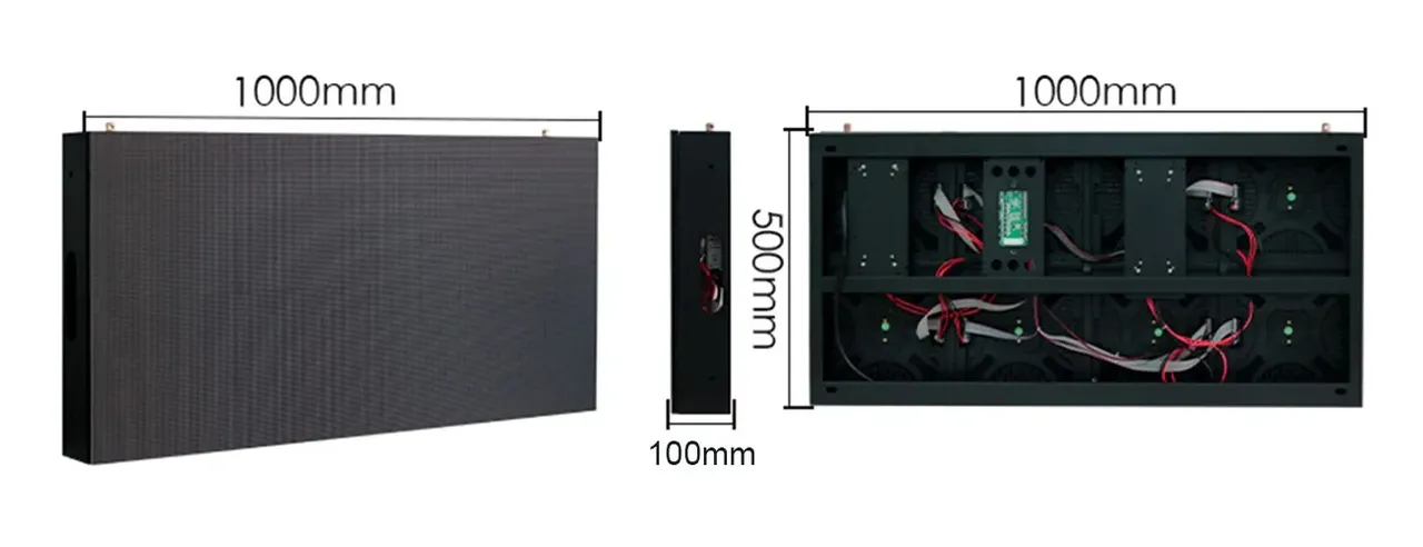 16:9 cabinets for 2K, 4K, 8K