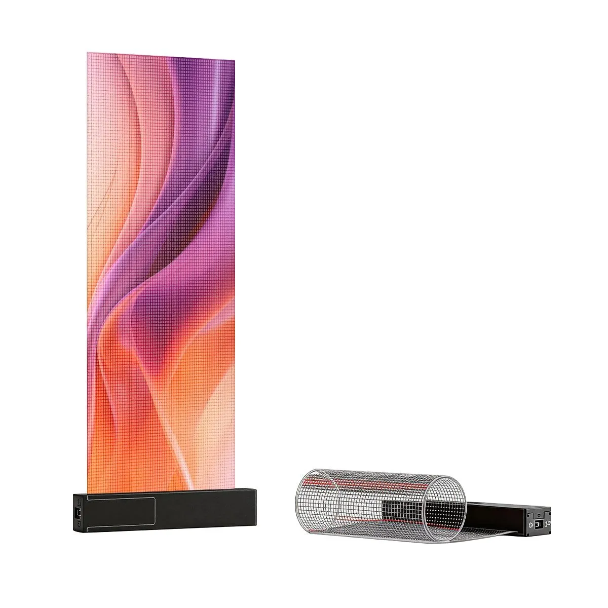 5–20 mm pixel pitch