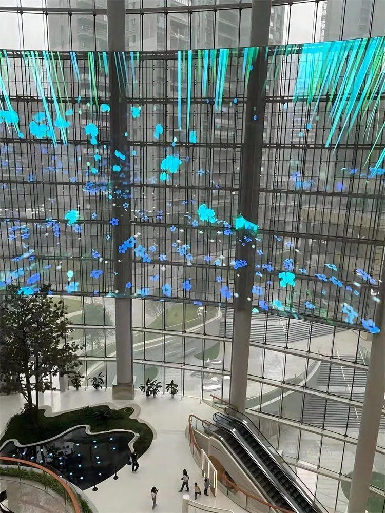 Holographic LED Screen — 90% Transparent Panel — image 8